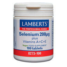 Selenio A+C+E 200mg 100 Tabletas - Lamberts