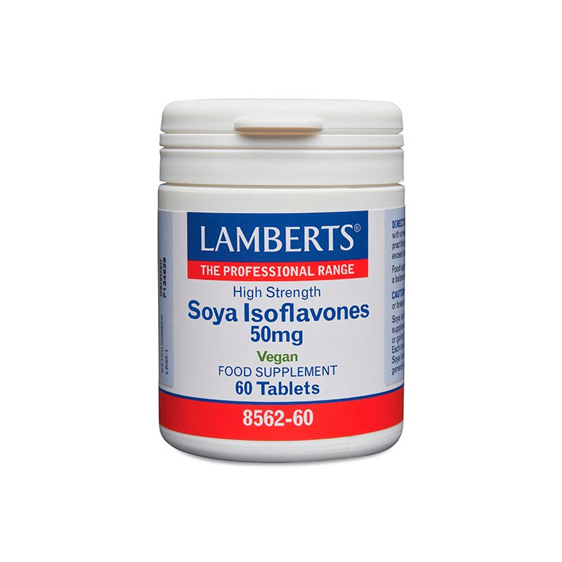 Isoflavonas 50mg 60 Cápsulas - Lamberts