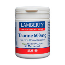 Taurina 60 Cápsulas - Lamberts