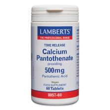Pantotenato De Calcio 500mg 60 Tabletas - Lamberts