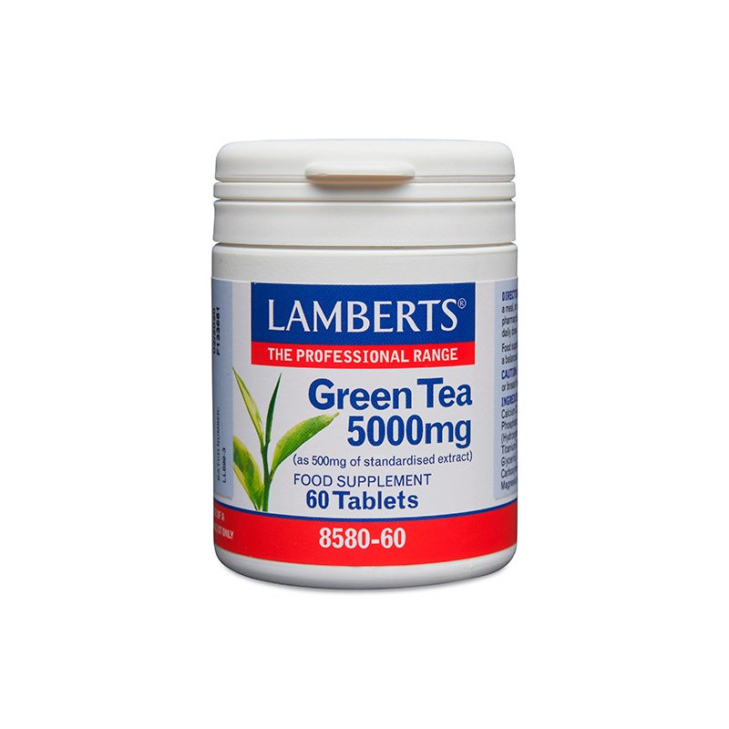 Té Verde 2750mg 60 Tabletas - Lamberts