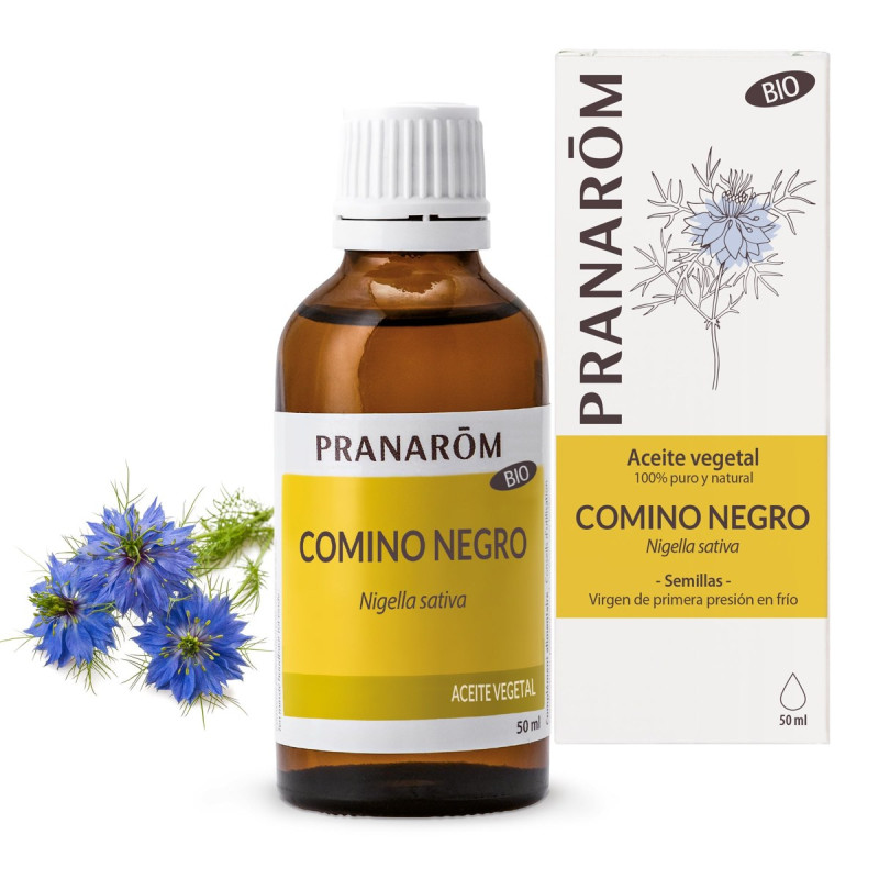 Aceite Vegetal Comino Negro 50ml Bio - Pranarom