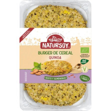 Cereal Burger Quinoa Pesto 160g - Natursoy