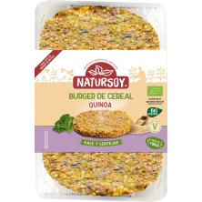 Quinoa Burger Kale, Lentejas, Pasas 250g - Natursoy