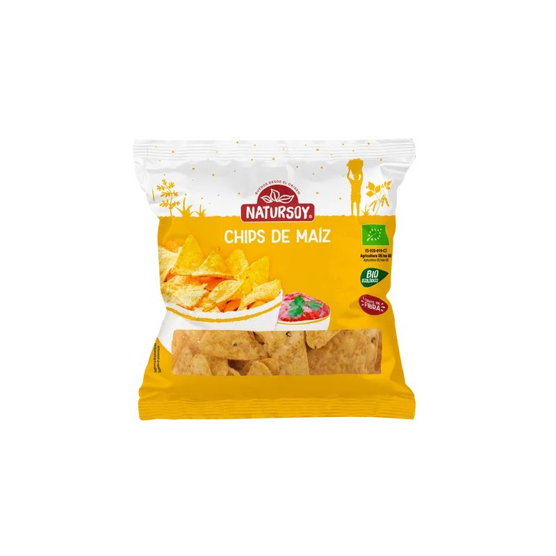 Chips Maíz Natural 75g - Natursoy