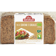Pan Bio Centeno+3 Cereales - Natursoy