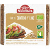 Pan Centeno Y Lino 500g - Natursoy