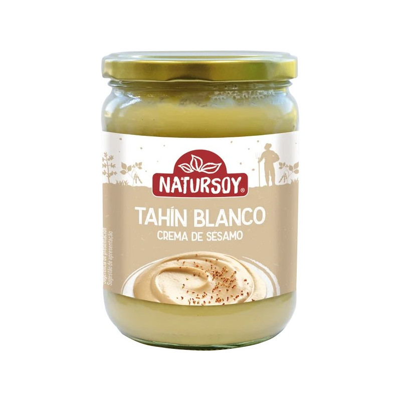 Tahín Blanco Sin Tostar 500g - Natursoy