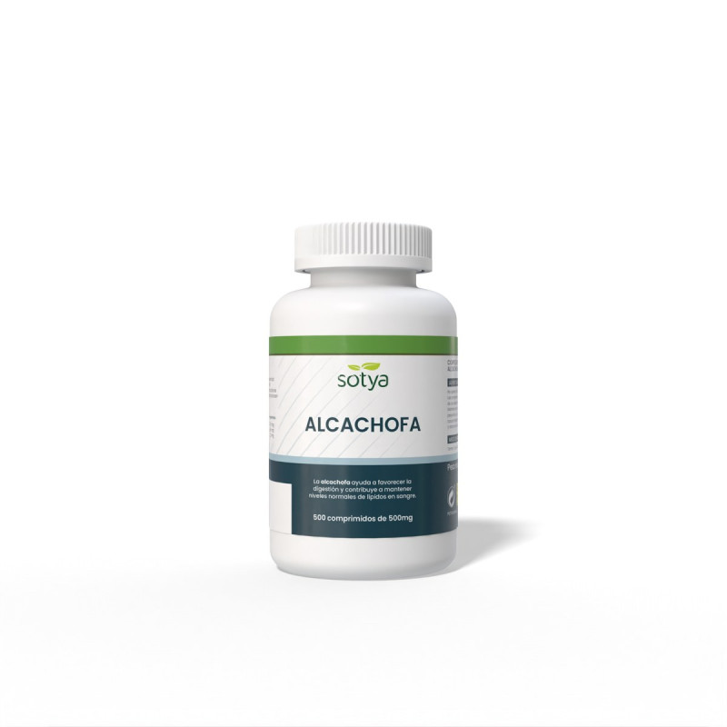 Alcachofa 500mg Comprimidos 500U - Sotya