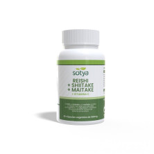 Reishi Maitake Shiitake 60 Cápsulas Vegetales - Sotya