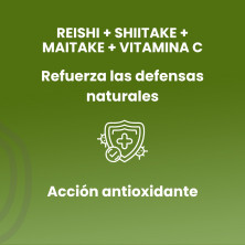 Reishi Maitake Shiitake 60 Cápsulas Vegetales - Sotya