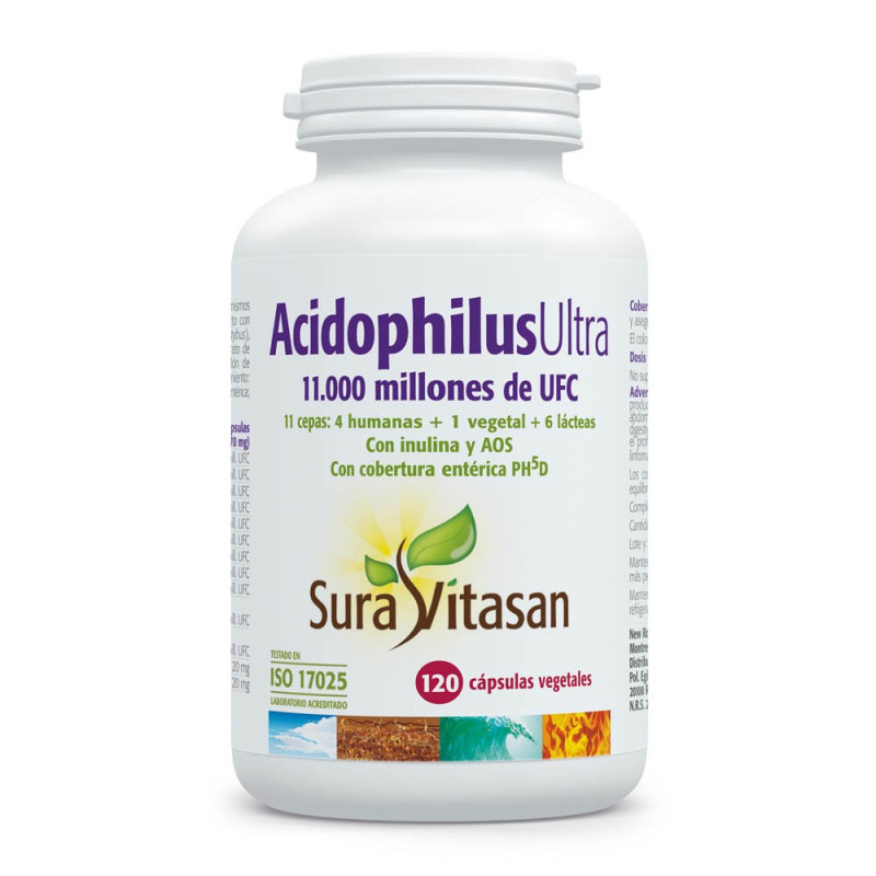 Acidophilus Ultra 120 Cápsulas - Sura Vitasan