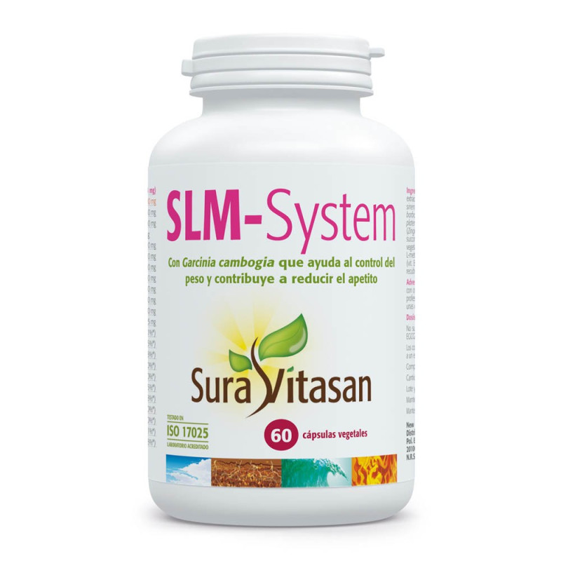 Slm-System 60 Cápsulas - Sura Vitasan
