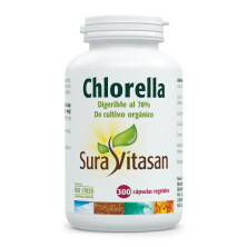 Chlorella 455mg 300 Cápsulas - Sura Vitasan