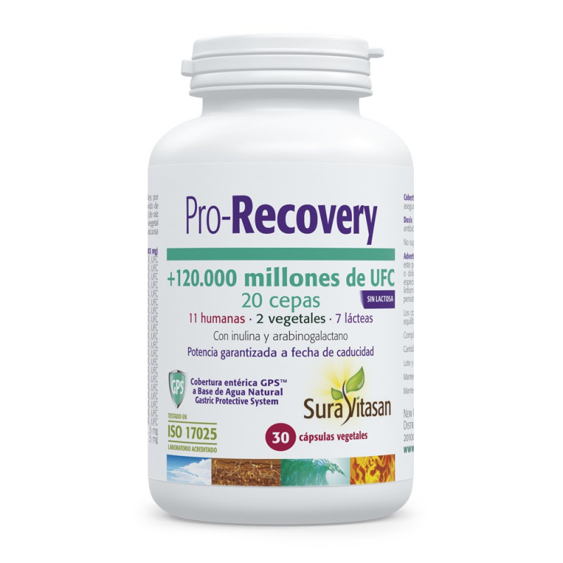 Pro-Recovery 30 Cápsulas - Sura Vitasan