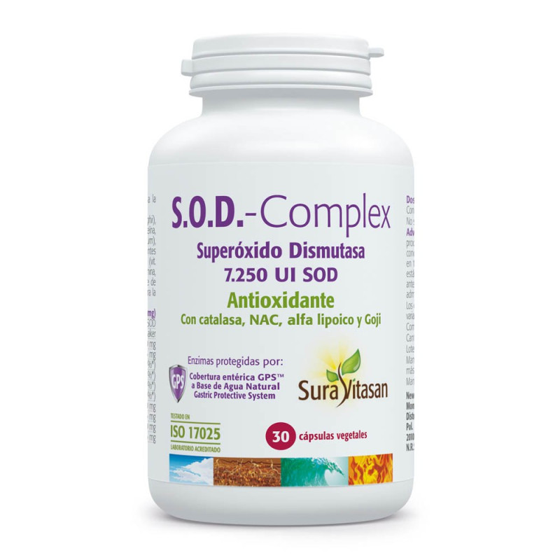 S O D Complex 30 Cápsulas - Sura Vitasan