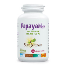 Papaya Max 100 Cápsulas - Sura Vitasan