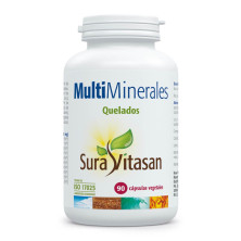 Multi Minerales Quelados 90 Cápsulas - Sura Vitasan