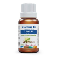 Vitamina D3 2500 UI 15ml - Sura Vitasan