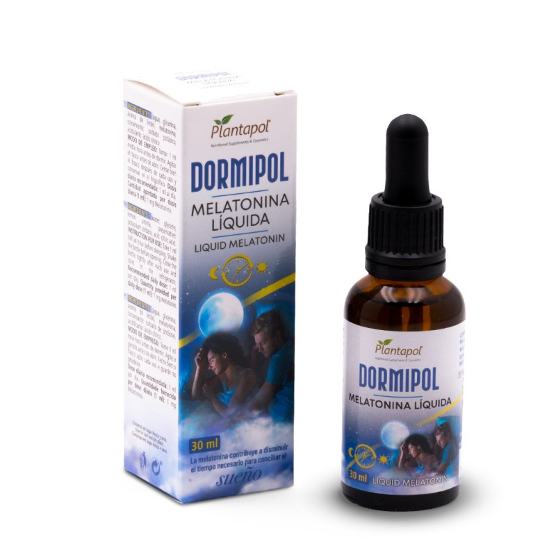 Dormipol-Melatonina Líquida Bote 30ml - Plantapol