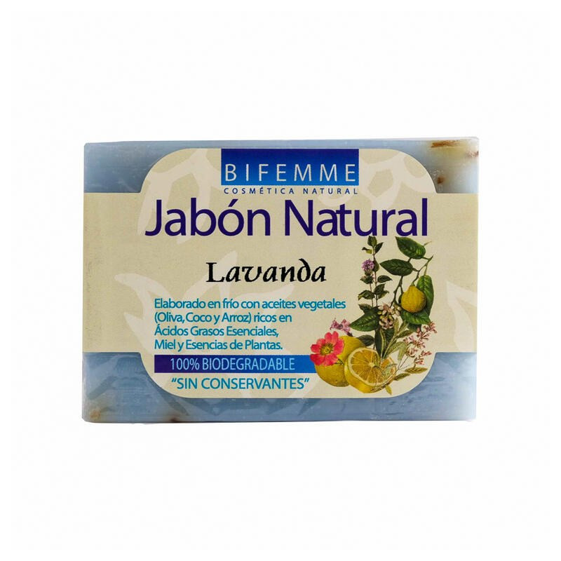 Jabón Natural Lavanda 100g - Ynsadiet