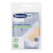 Salvelox Maxi Cover Antibacterias 76x54mm  5ud