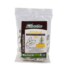 Caramelos Integrales 150g Regaliz - Silvestre