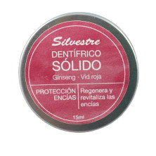 Dentífrico Solido Encias Vid/Ginseng 15ml Rojo - Silvestre
