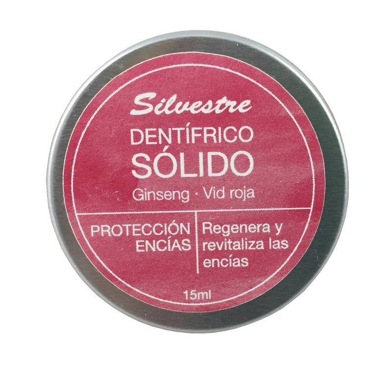 Dentífrico Solido Encias Vid/Ginseng 15ml Rojo - Silvestre