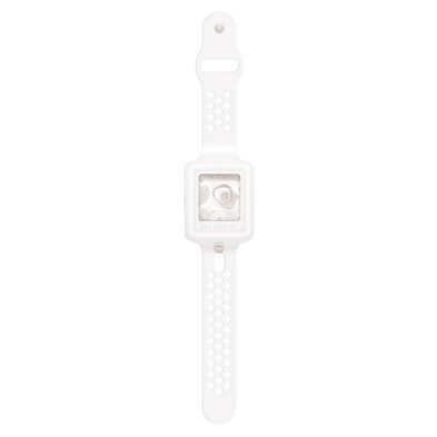 Pulsera Gel Hidroalcoholico Rellenable Blanco