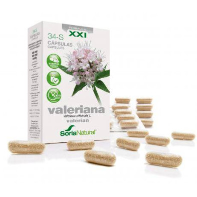 Valeriana 34 S 690mg 30cap: Relajante natural para tu bienestar Valeriana 34 S 690mg 30cap: Relajante natural para tu bienestar