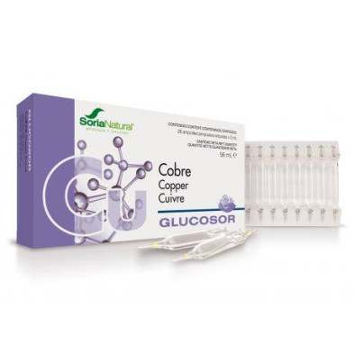 Glucosor Cobre 2ml 28amp: Refuerza tu salud con minerales naturales Glucosor Cobre 2ml 28amp: Refuerza tu salud con minerales naturales