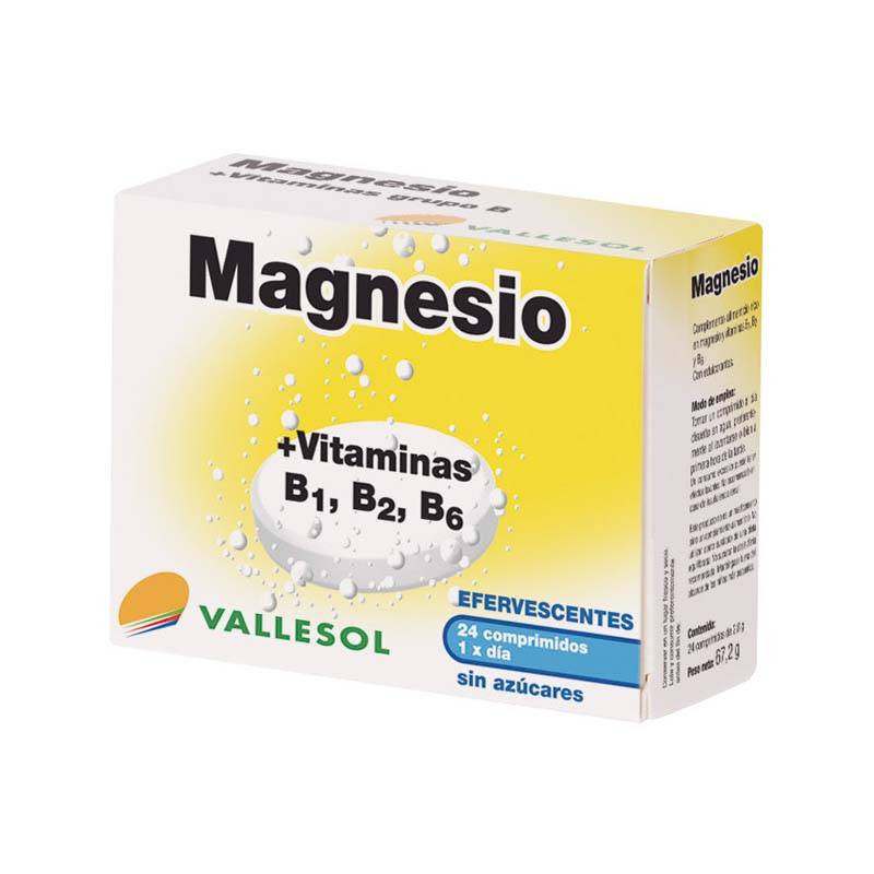 Vallesol Magnesio+Vit B Eferv 24comp