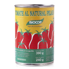 Tomate Entero Pelado 350g - Biocop