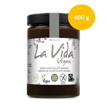 Crema Choco Negro Vegana 600g - La Vida Vegan