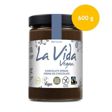 Crema Chocolate Vegana 600g - La Vida Vegan