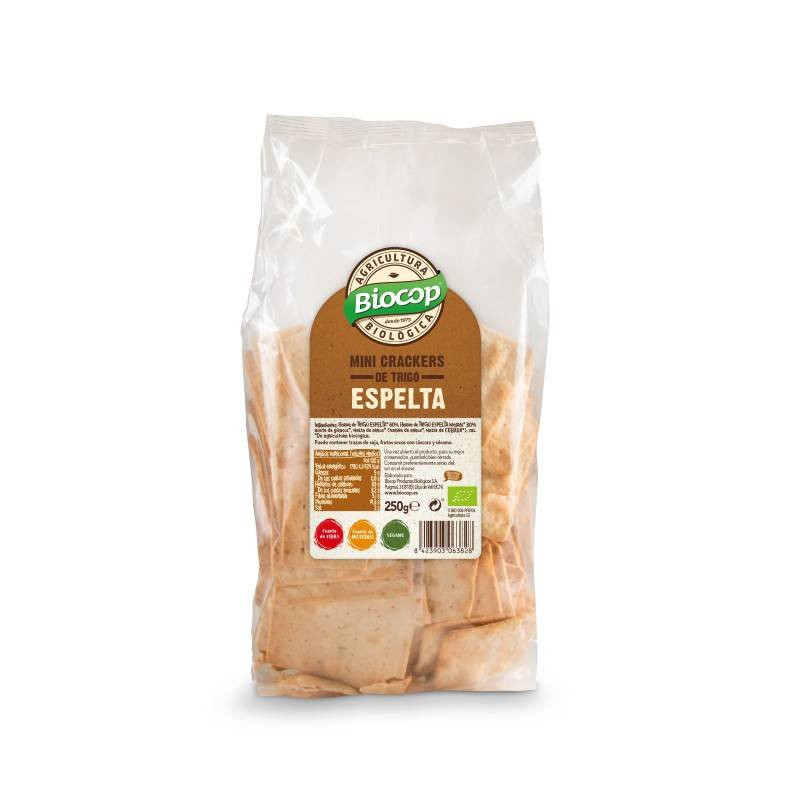 Mini Crackers Trigo Espelta 250g