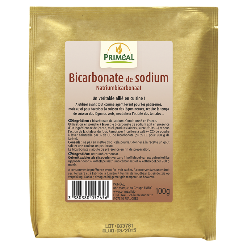 Bicarbonato Sodico 100g - Primeal
