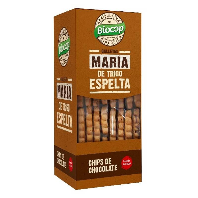 Galleta Maria Trigo Espelta Choco 177g - Biocop