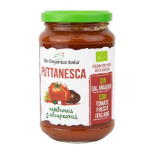 Salsa Tomate Puttanesca 325ml - Bio Organica Italia
