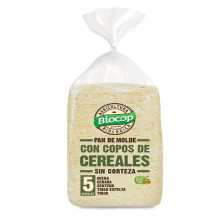 Pan Molde Copos Cereales Sin Corteza 300g - Biocop