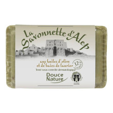 Pastilla Jabon Alepo 12% Laurel 100g - Douce Nature