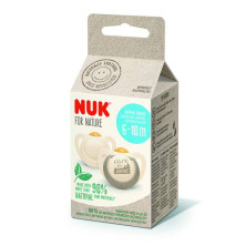Chupete Nuk For Nature 6-18 Latex (2 Uds)