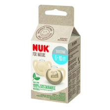 Chupete Nuk For Nature 6-18 Silicona (2 Uds)