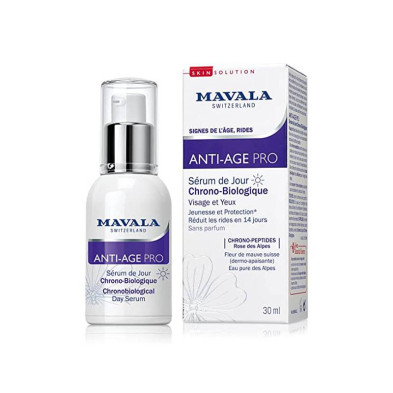 Serum Antiage Pro Mavala 30ml: Cuidado Natural y Crono-Biológico Diario Serum Antiage Pro Mavala 30ml: Cuidado Natural y Crono-Biológico Diario