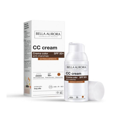 Bella Aurora Cc Cream Spf50+ Extra Cubriente 30 Ml