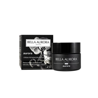 Bella Aurora Crema Noche Reparadora 50ml: Regeneración Natural y Saludable Bella Aurora Crema Noche Reparadora 50ml: Regeneración Natural y Saludable