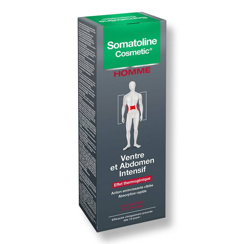 Somatoline reductor intensivo hombre cintura y abdomen 250ml - Somatoline reductor  crema hombre