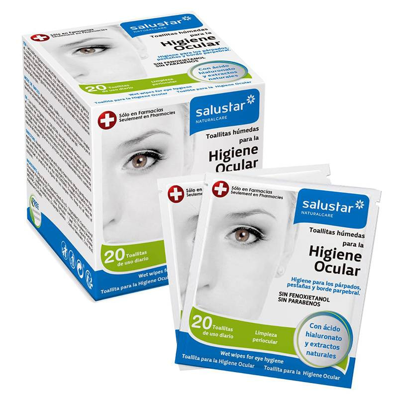 IVISION TOALLITAS OFTALMICAS ACTIVAS 20 TOALLITAS - Higiene ocular