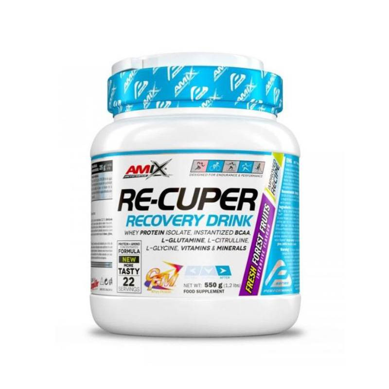 Amix Re-Cuper Recovery Drink 550g F.Bosque - Recuperación Natural y Saludable